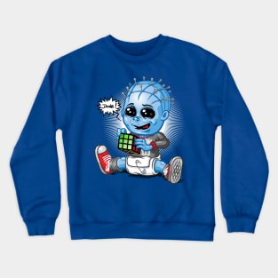 Solving the cube Crewneck Sweatshirt